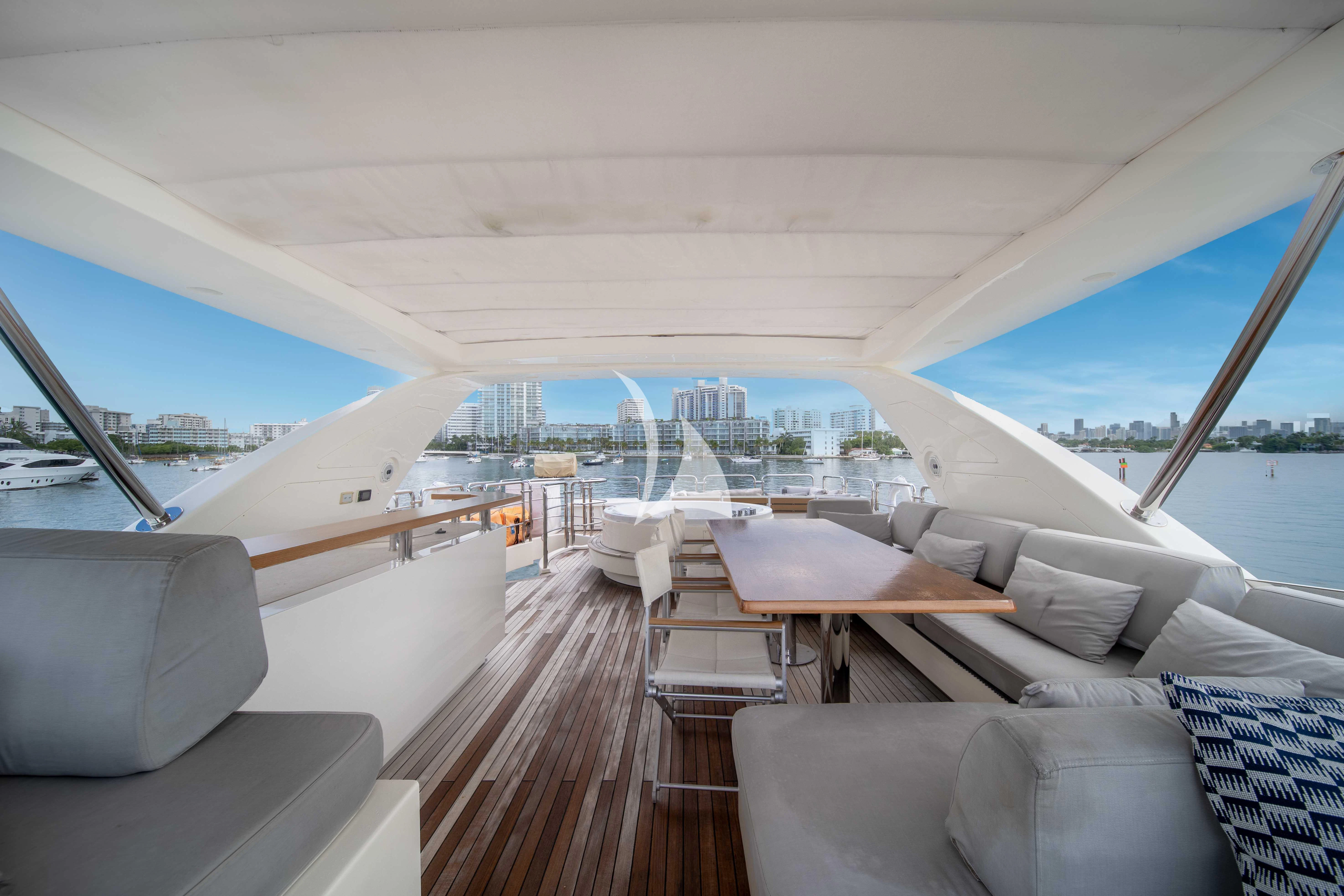 a boat on the water aboard SKY Yacht for Sale