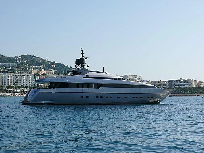 a boat in the water aboard 4A Yacht for Sale