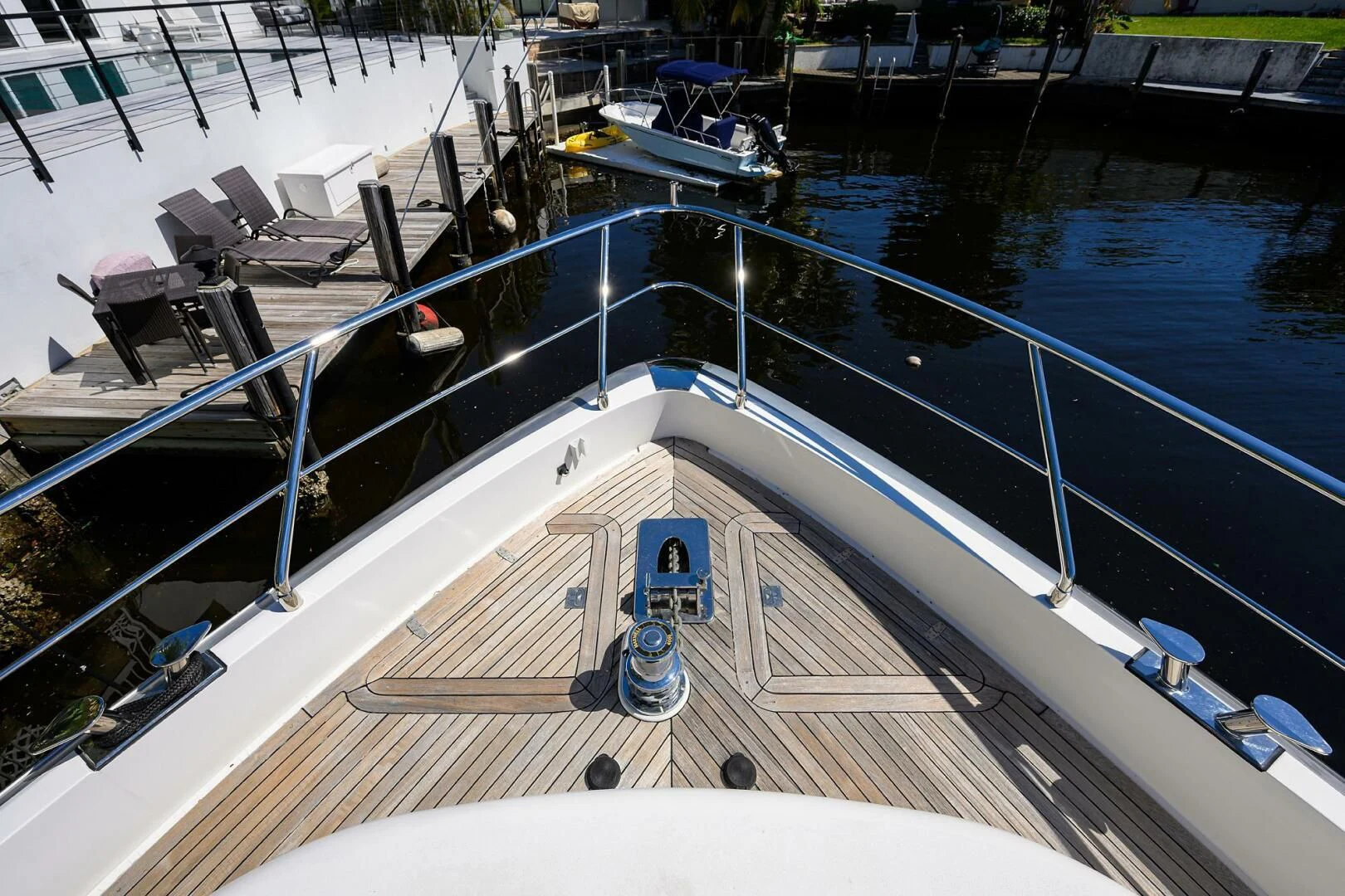 a deck of a boat aboard FUJIMO Yacht for Sale