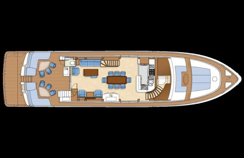 logo aboard FUJIMO Yacht for Sale