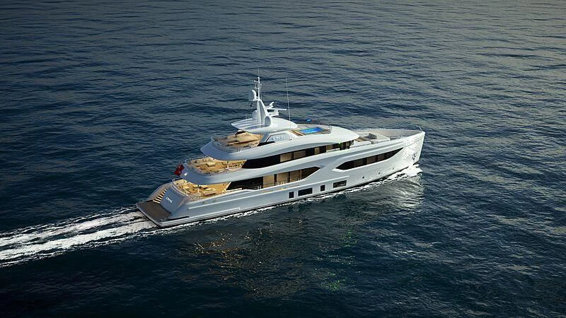 a boat on the water aboard ACE Yacht for Sale