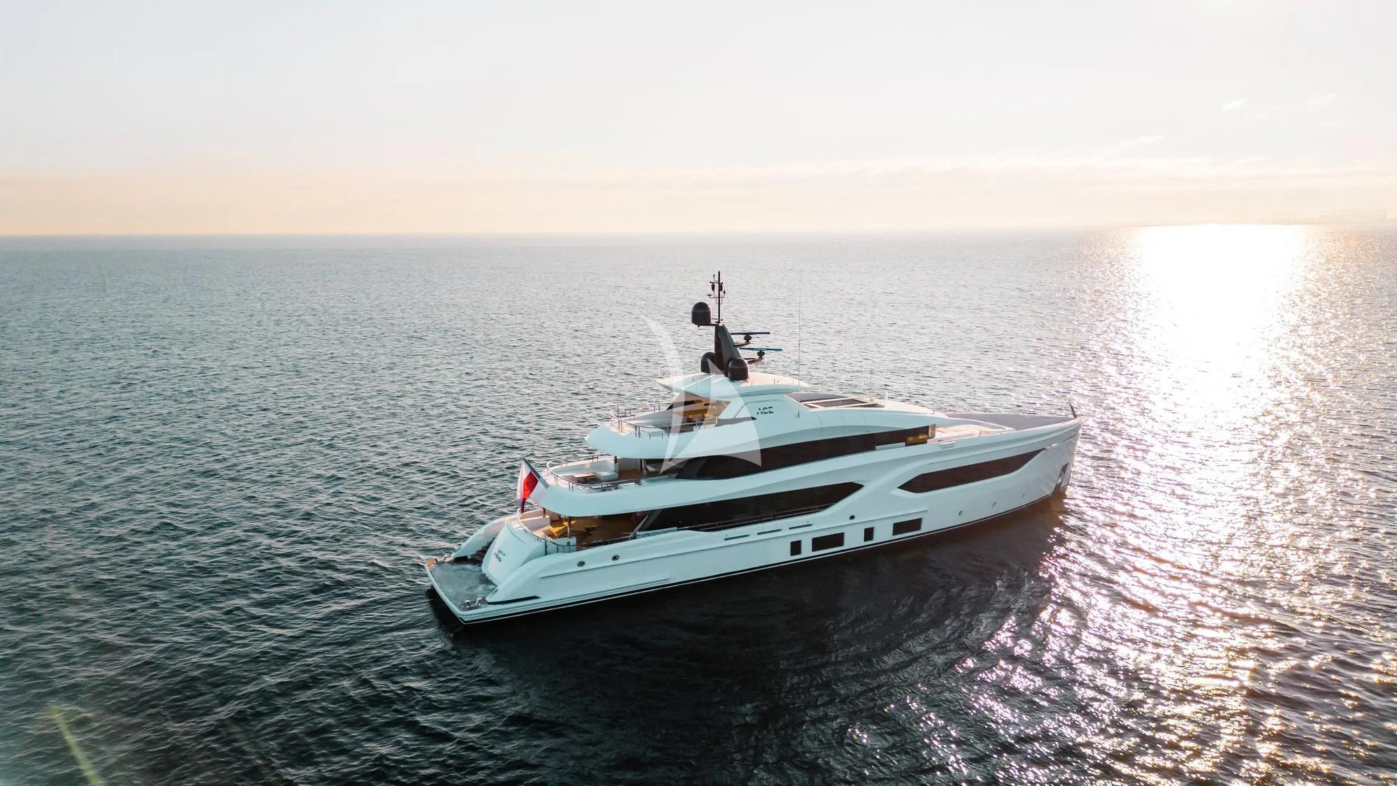 a boat on the water aboard ACE Yacht for Sale