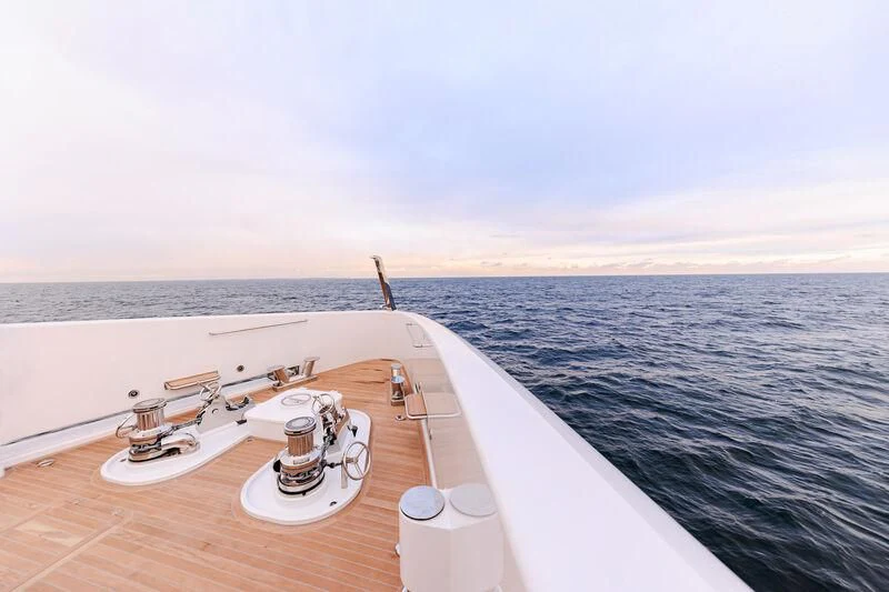 a boat on the water aboard ACE Yacht for Sale