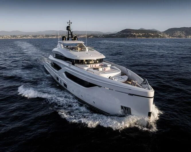 a boat on the water aboard ACE Yacht for Sale