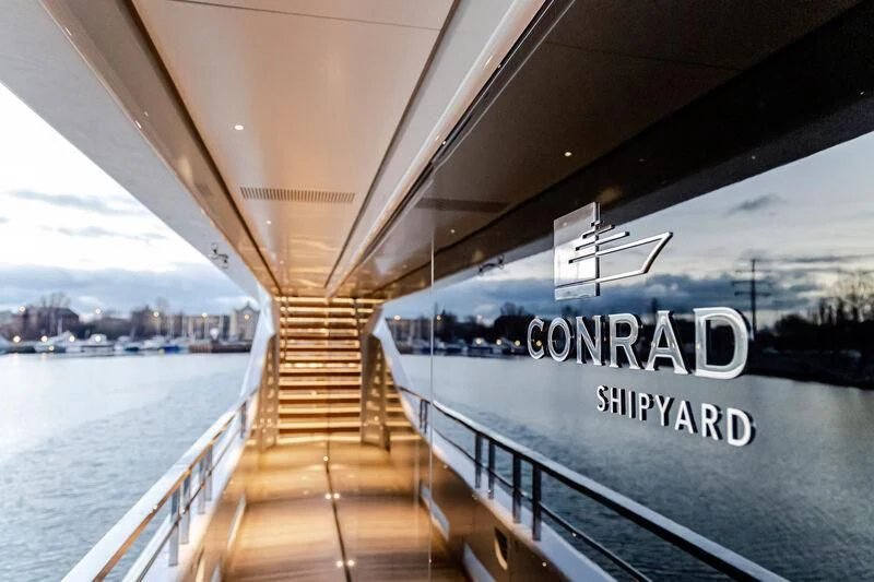 a bridge over water aboard ACE Yacht for Sale