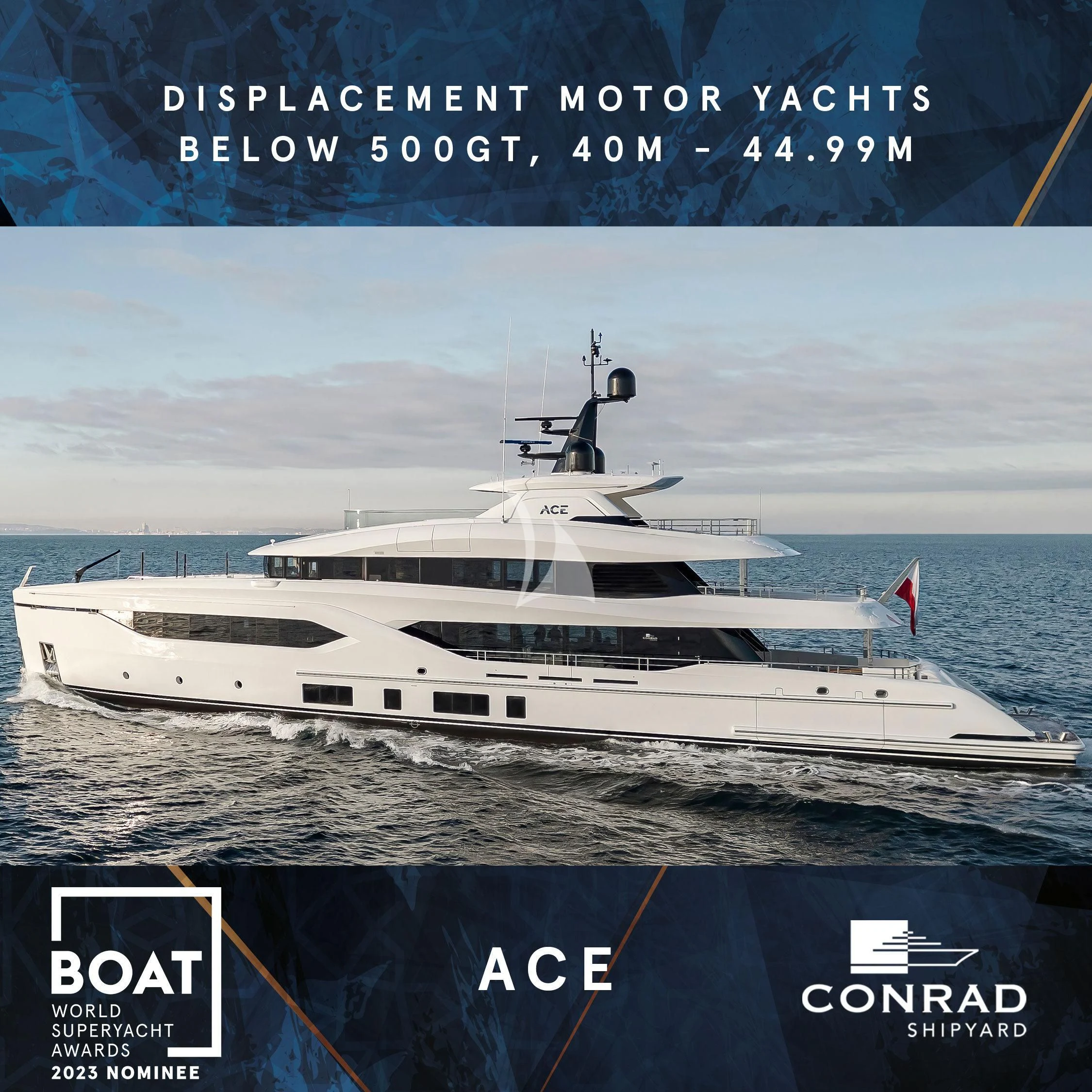 a ship on the water aboard ACE Yacht for Sale