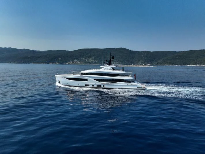 a boat on the water aboard ACE Yacht for Sale