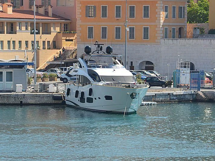 a boat on the water aboard HIGH ENERGY Yacht for Sale