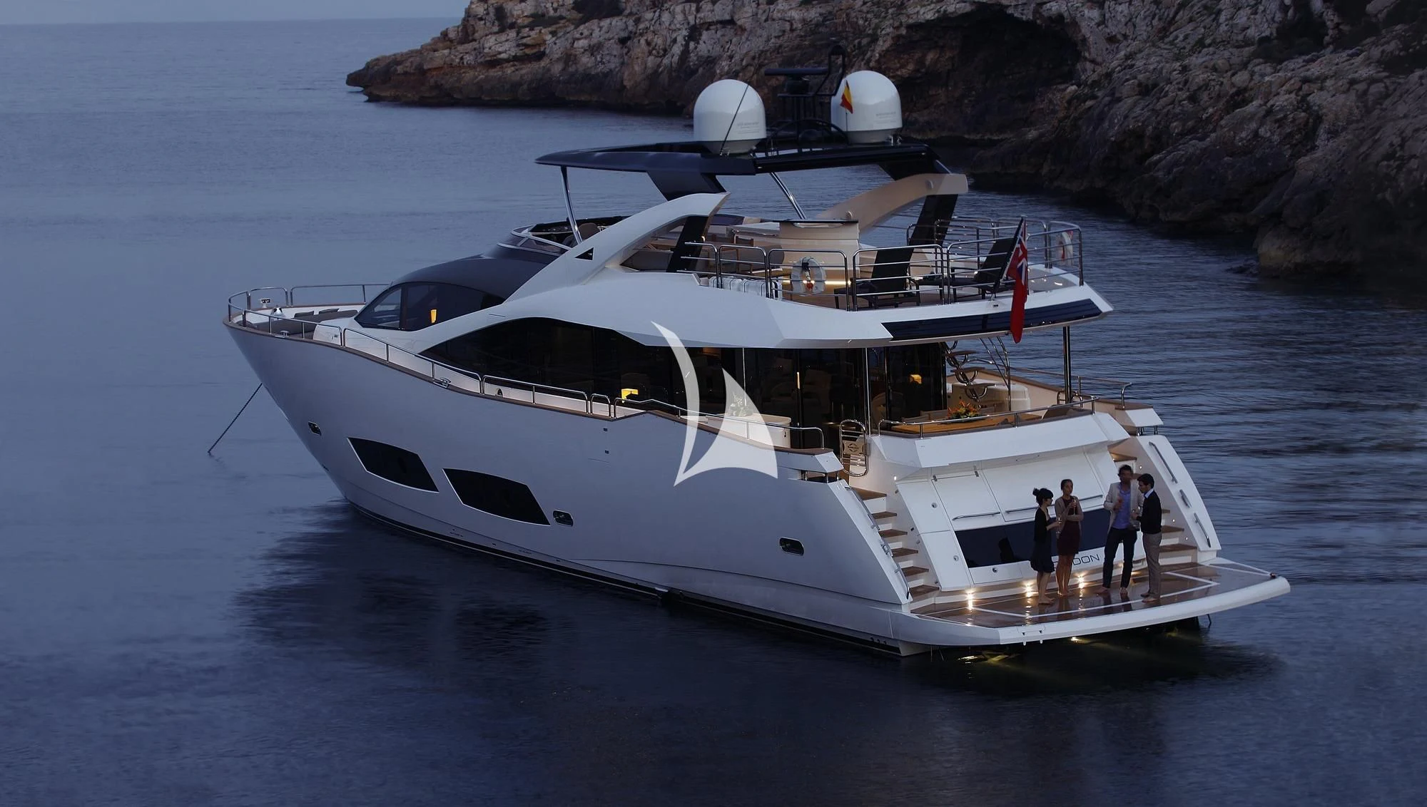 a boat on the water aboard HIGH ENERGY Yacht for Sale