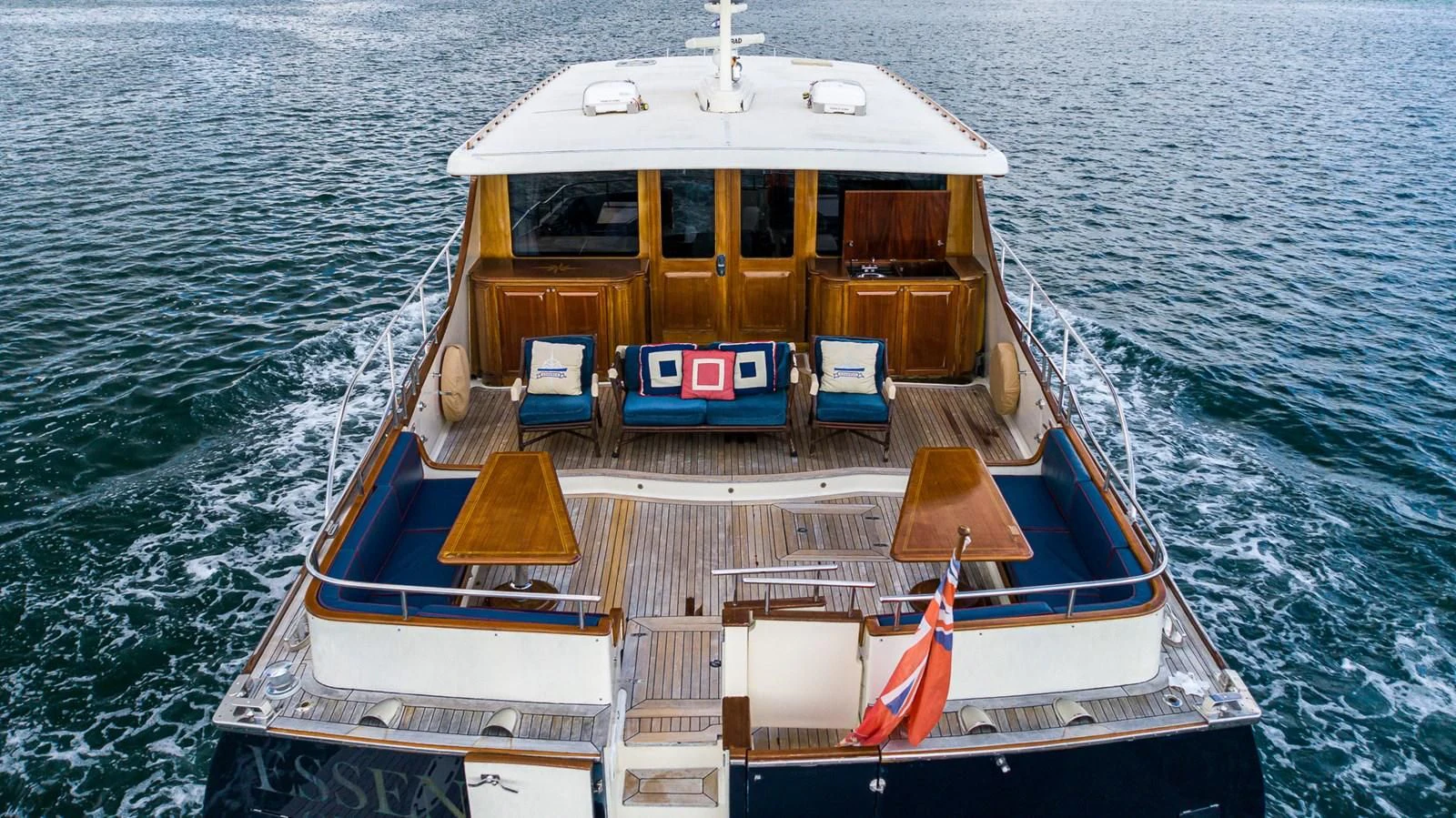 a boat on the water aboard 85 CLASSIC Yacht for Sale