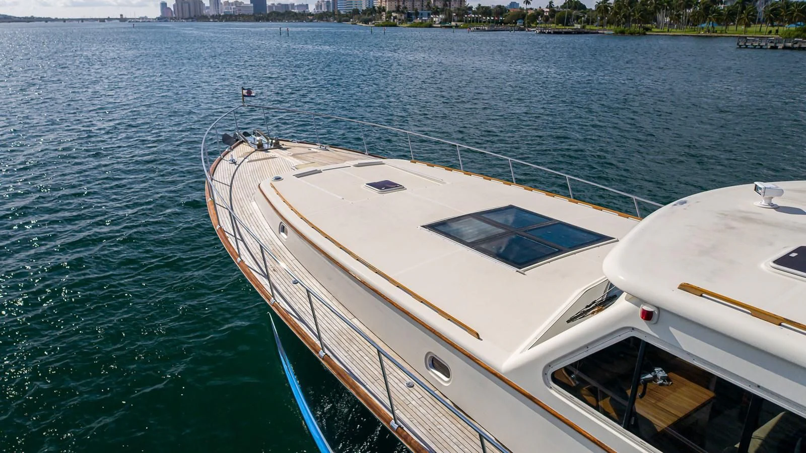 a boat on the water aboard 85 CLASSIC Yacht for Sale