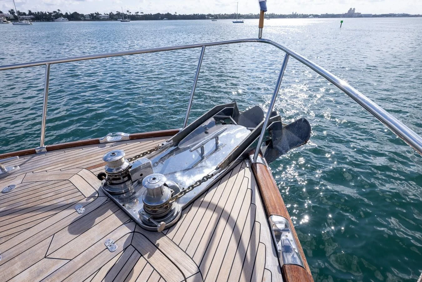 a boat on the water aboard 85 CLASSIC Yacht for Sale
