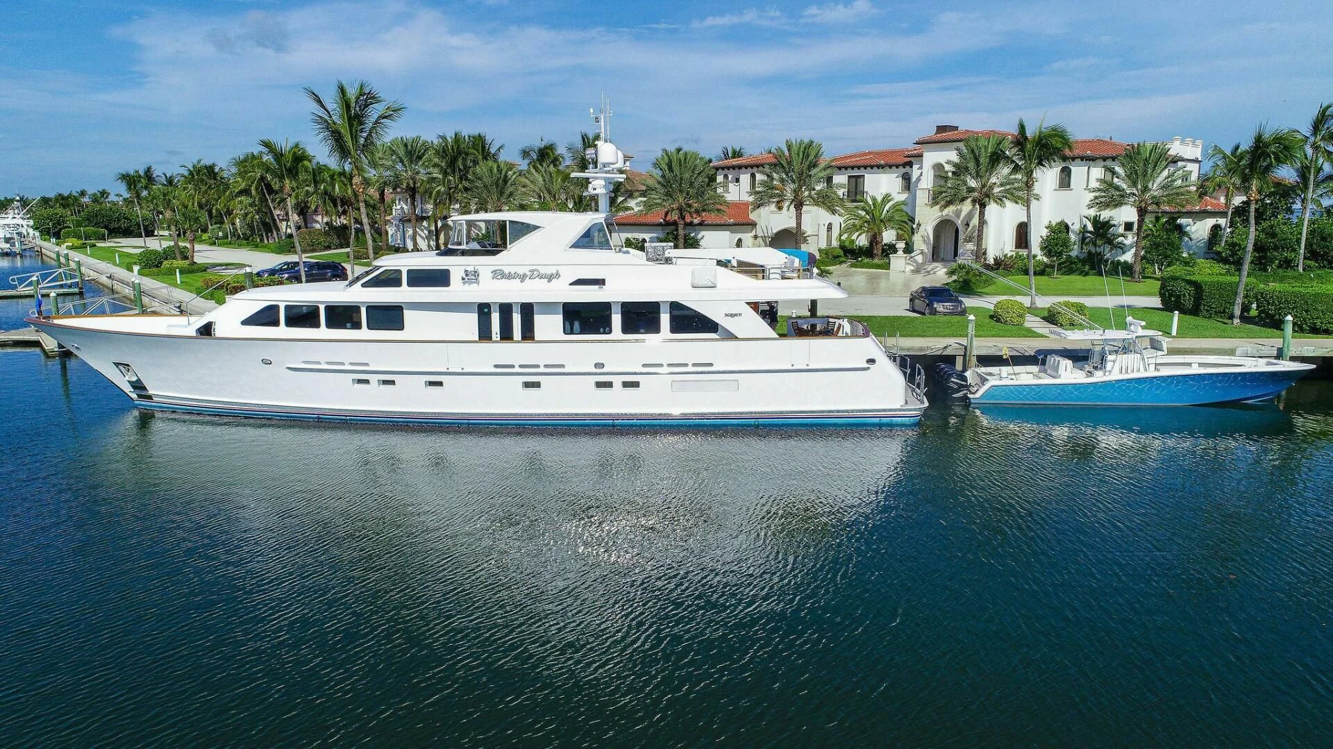 a boat in the water aboard HAU TREE Yacht for Sale