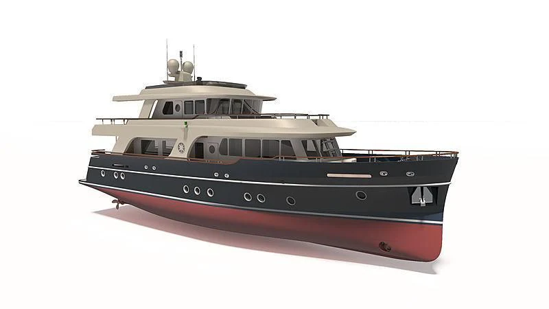 graphical user interface aboard POSEIDON Yacht for Sale