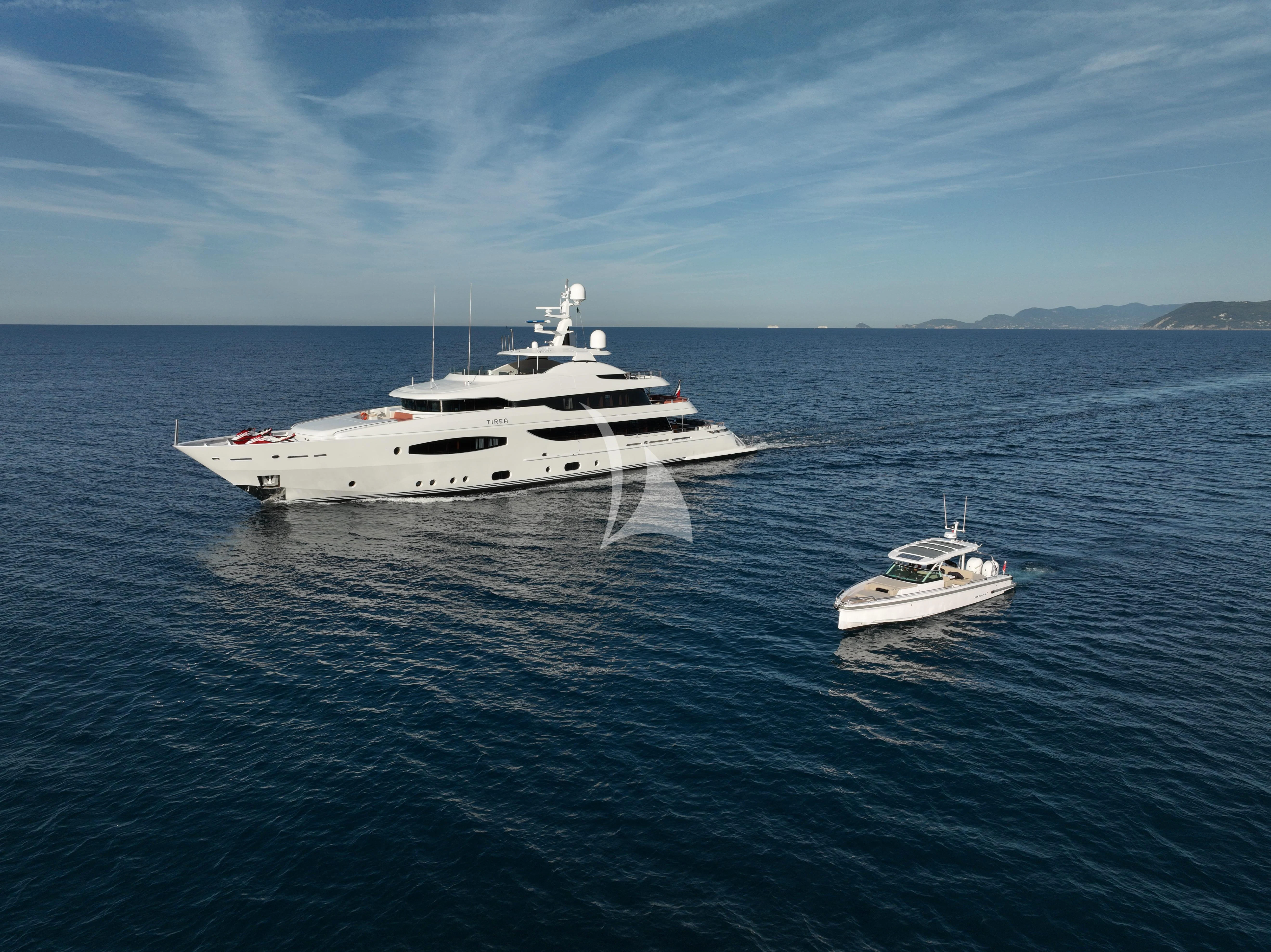 a couple of boats in the water aboard TIREA Yacht for Sale