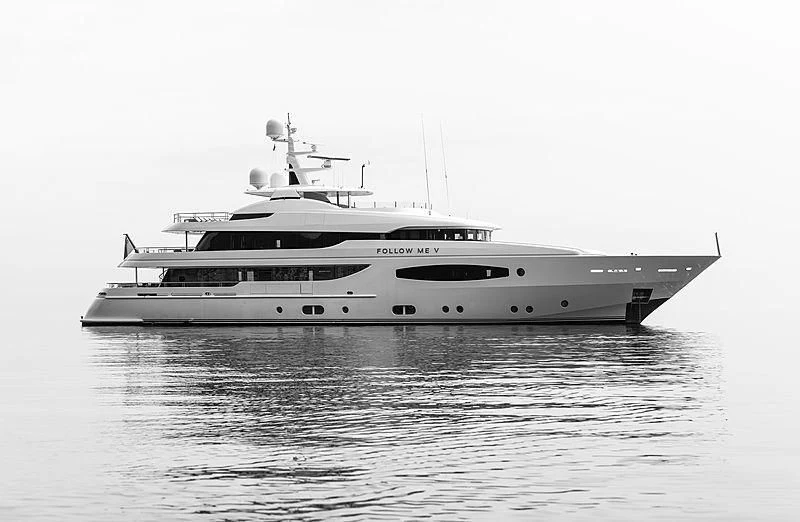 a boat on the water aboard TIREA Yacht for Sale