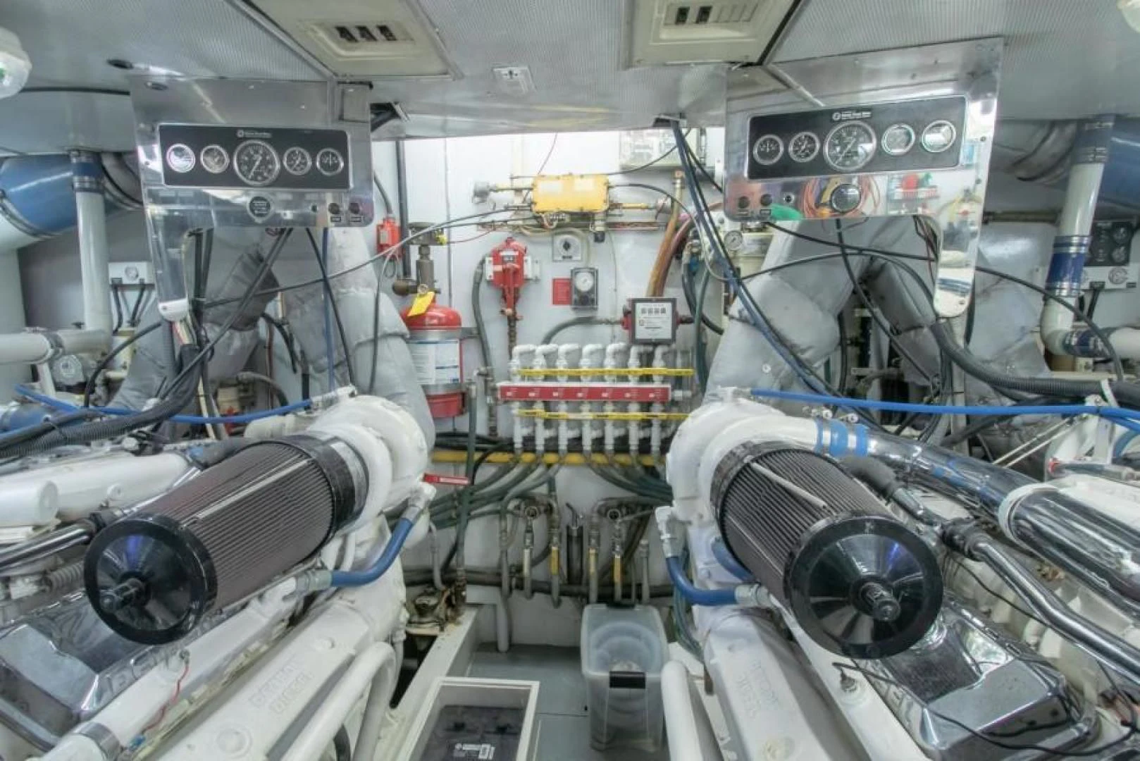 a close-up of a machine aboard K Yacht for Sale