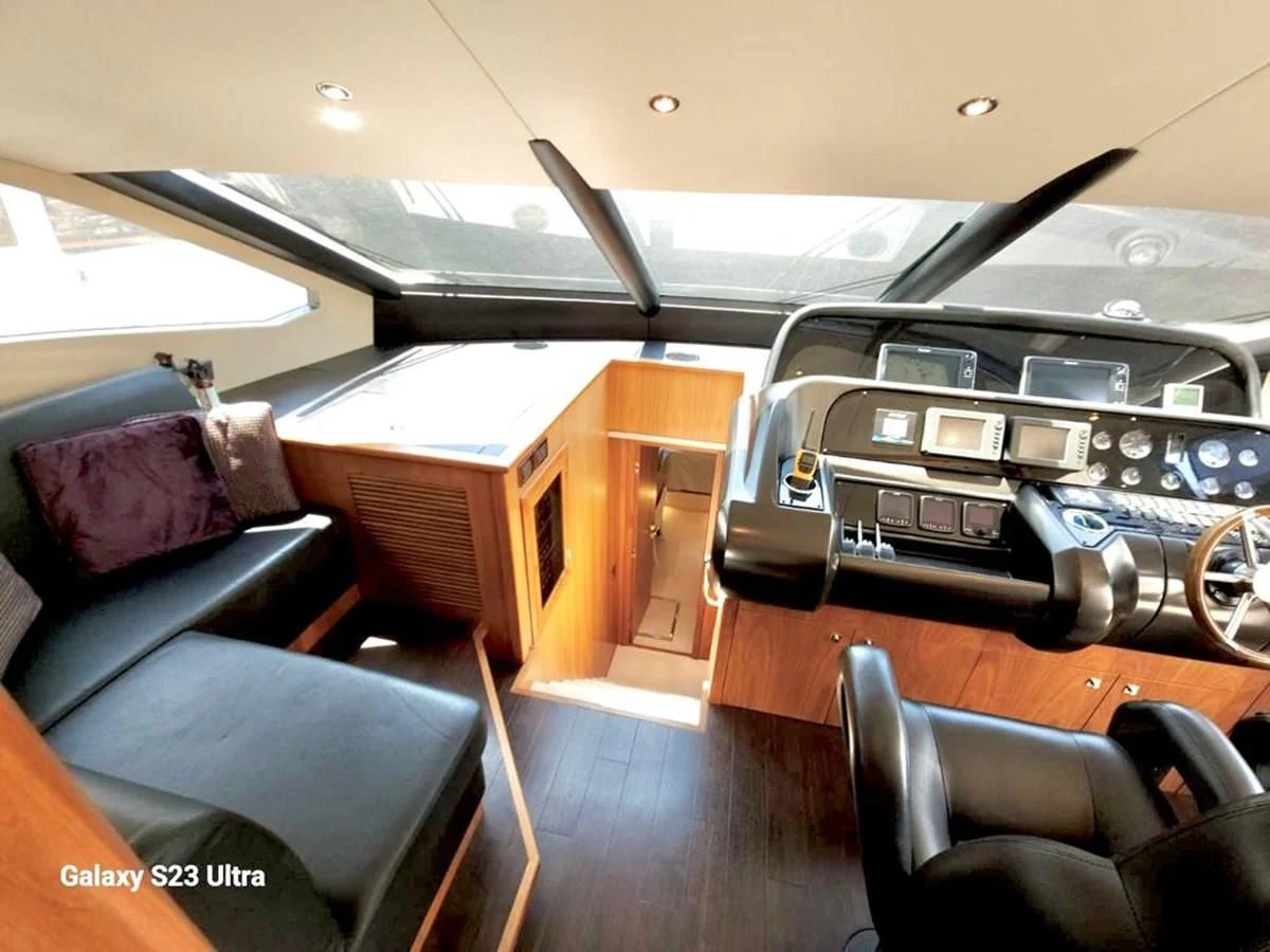 a vehicle with a large gun aboard FAMILY SPIRIT Yacht for Sale