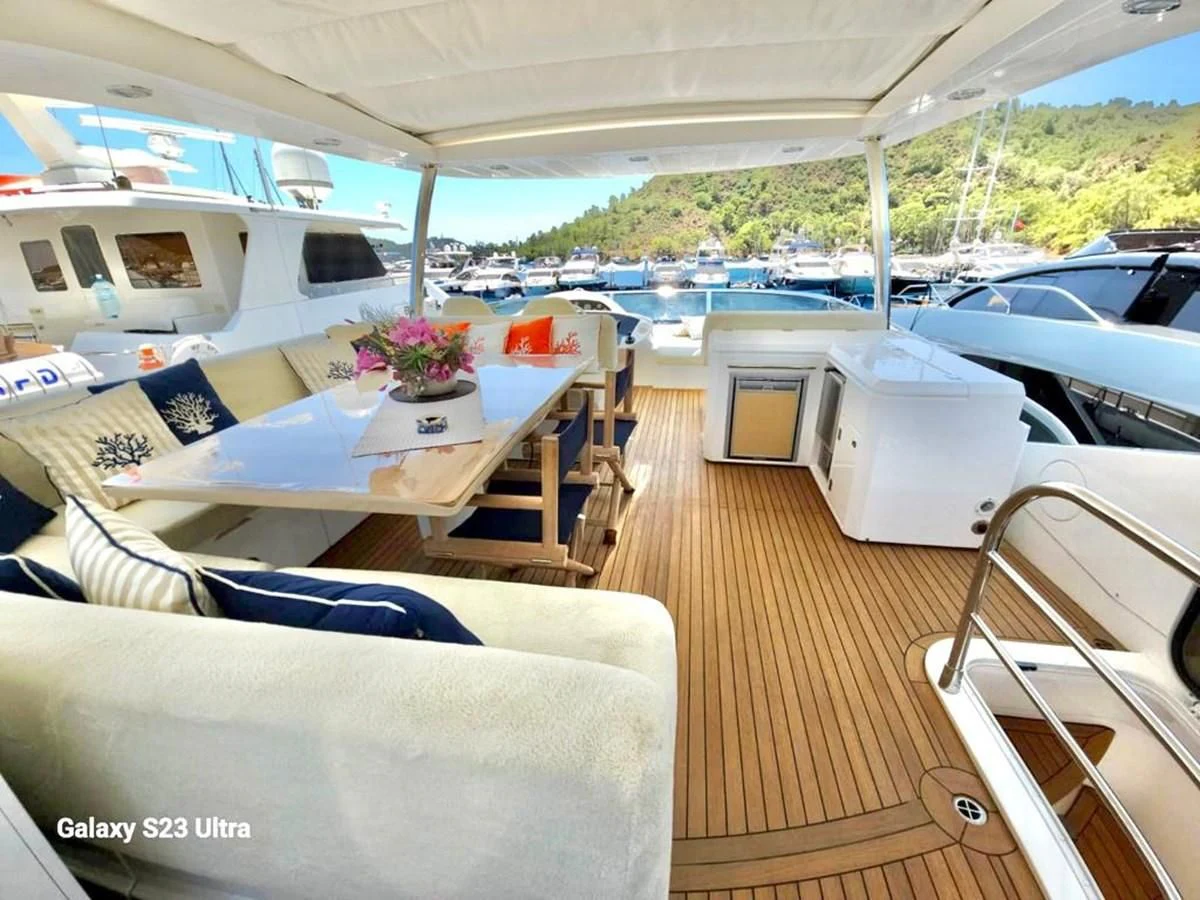 a boat on the water aboard FAMILY SPIRIT Yacht for Sale