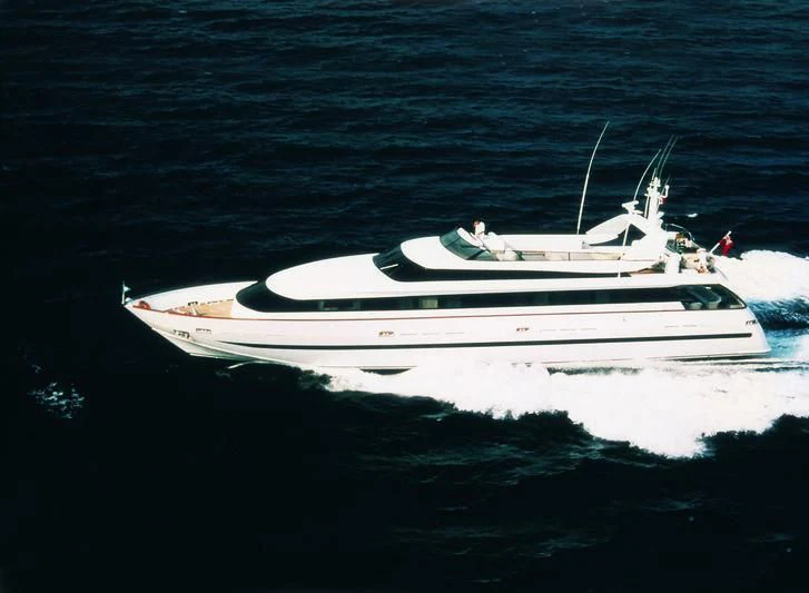 a boat on the water aboard CHRISTO HE Yacht for Sale
