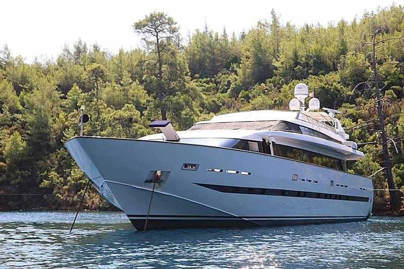 a boat on the water aboard CHRISTO HE Yacht for Sale