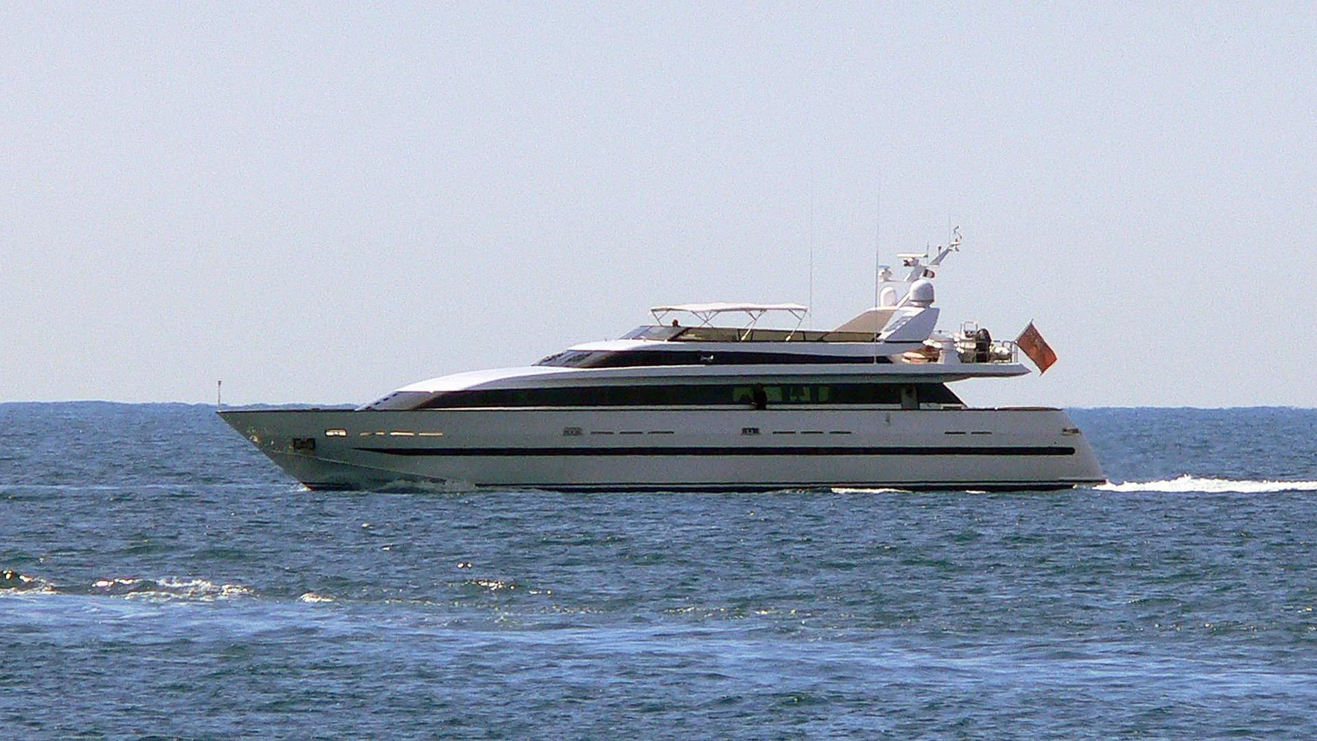 a boat on the water aboard CHRISTO HE Yacht for Sale