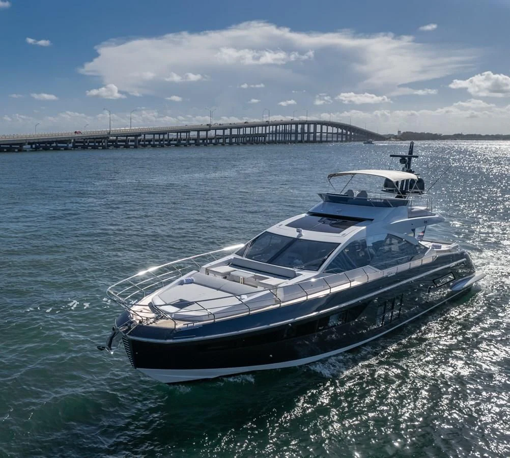 a boat in the water aboard CANDELARIA Yacht for Sale