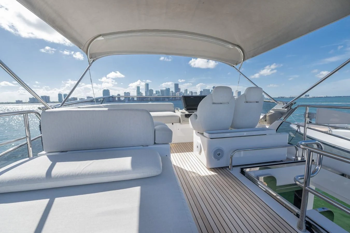 a boat on the water aboard CANDELARIA Yacht for Sale