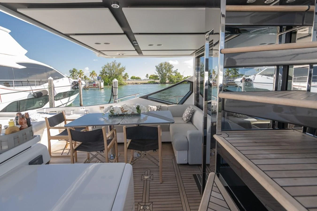 a boat on the water aboard CANDELARIA Yacht for Sale
