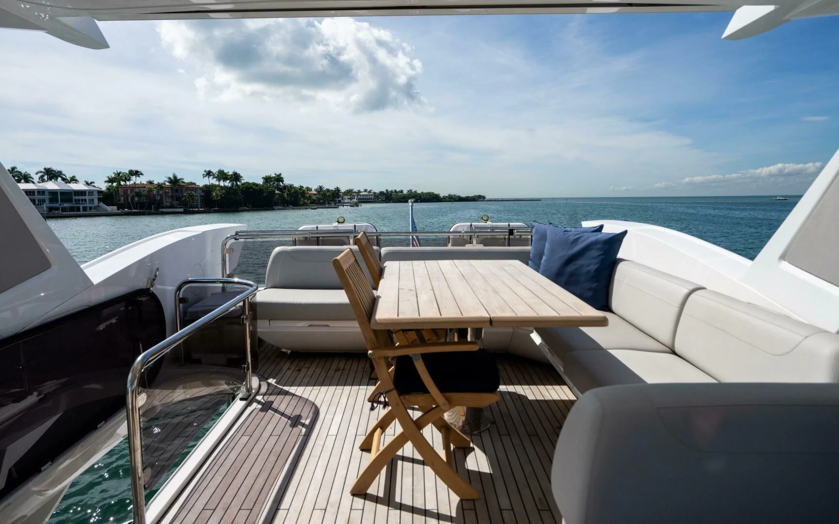 a boat on the water aboard 4-PLAY VII Yacht for Sale