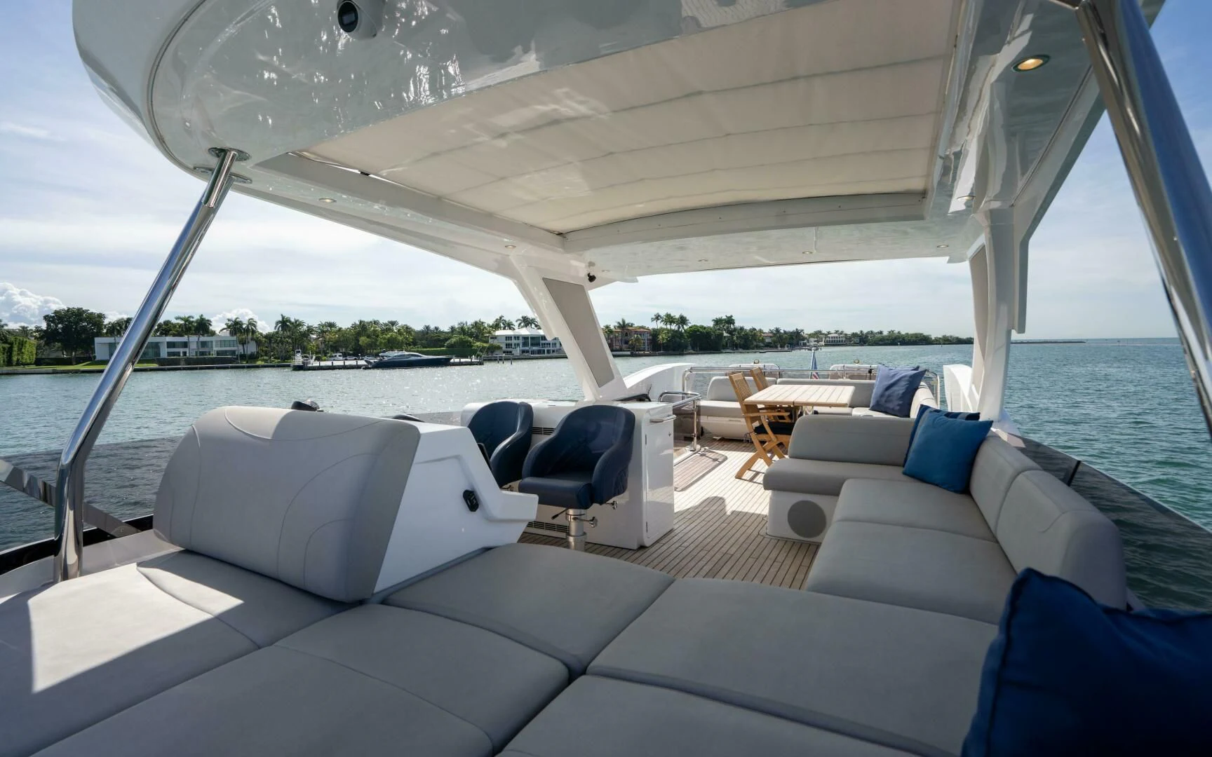 a boat on the water aboard 4-PLAY VII Yacht for Sale