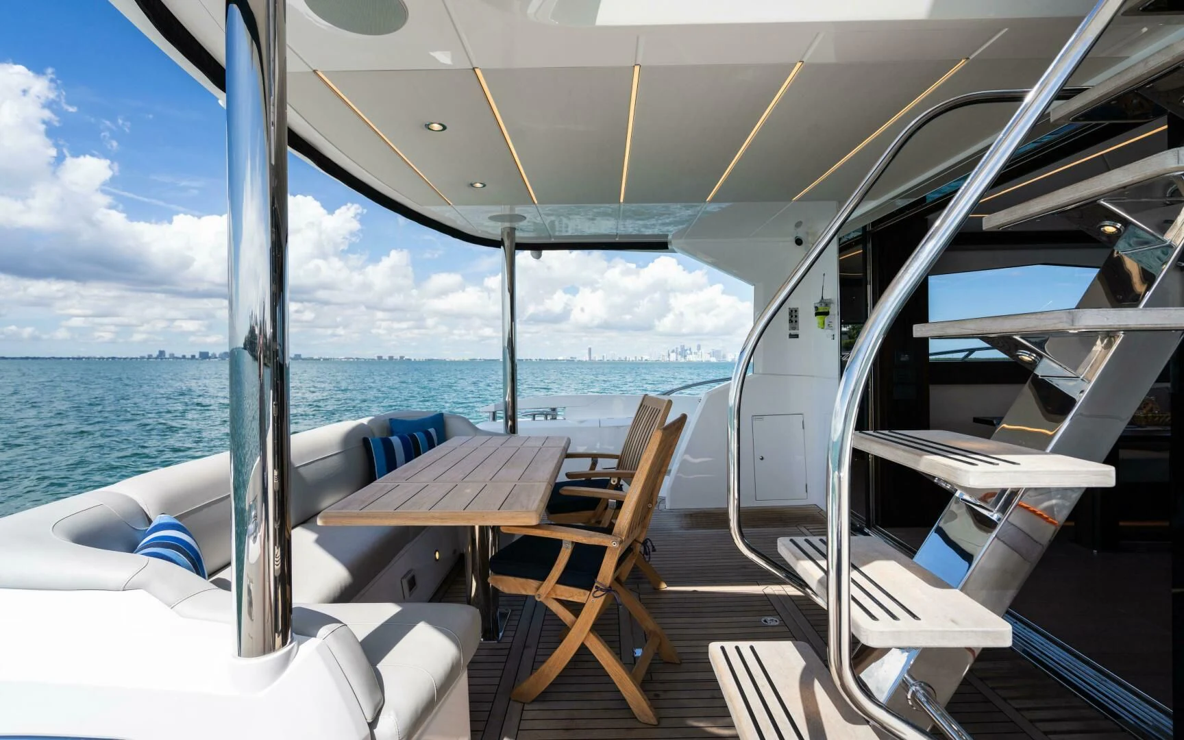 a boat on the water aboard 4-PLAY VII Yacht for Sale