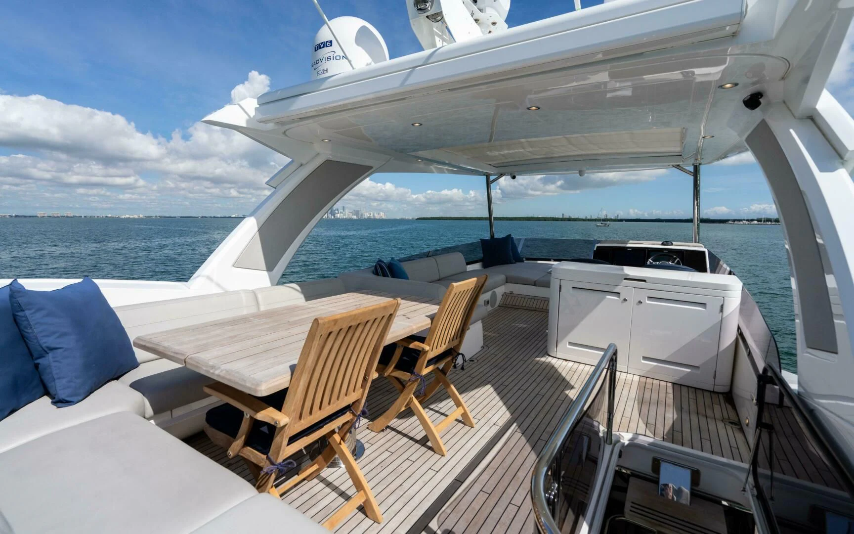 a boat on the water aboard 4-PLAY VII Yacht for Sale