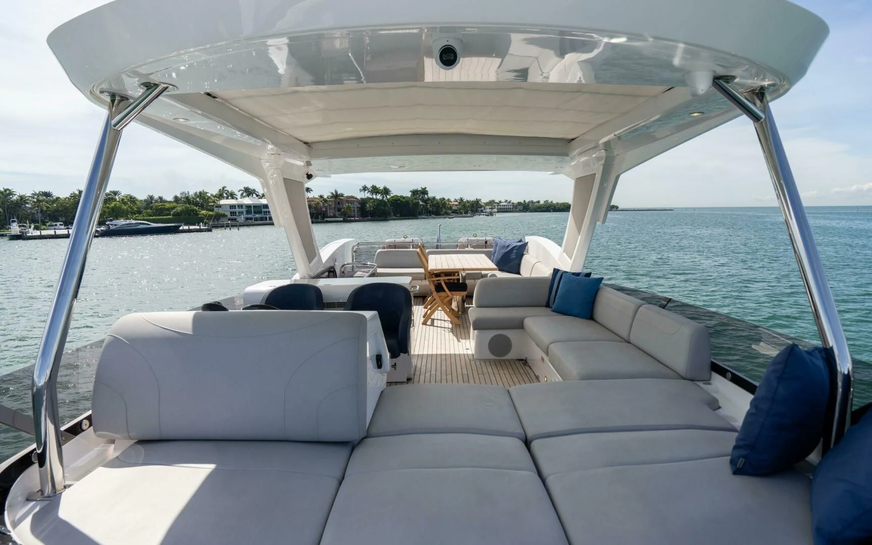 a boat on the water aboard 4-PLAY VII Yacht for Sale