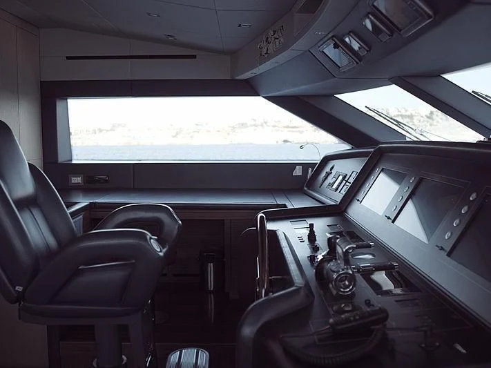 inside of a vehicle aboard THIRTY EIGHT Yacht for Sale