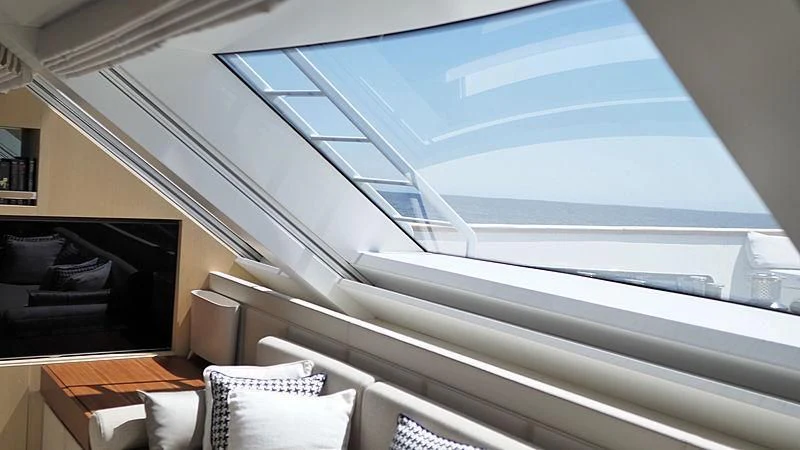 inside of a building aboard THIRTY EIGHT Yacht for Sale