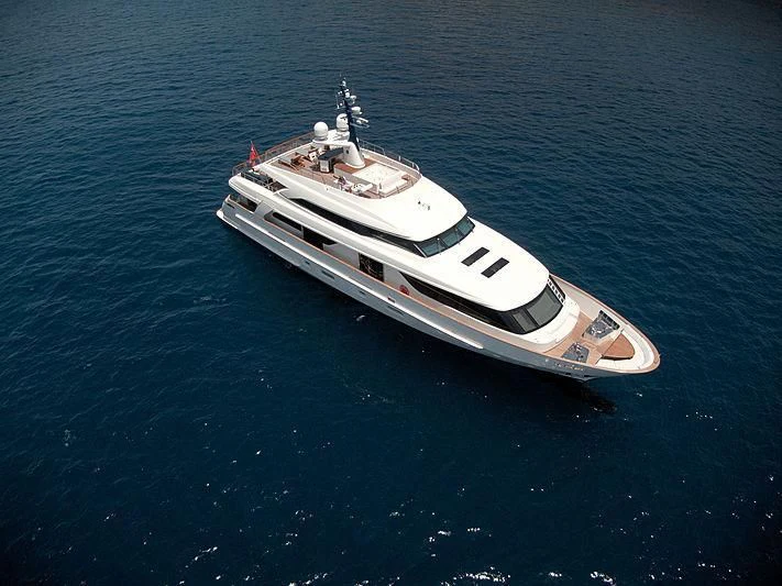 a boat in the water aboard THIRTY EIGHT Yacht for Sale