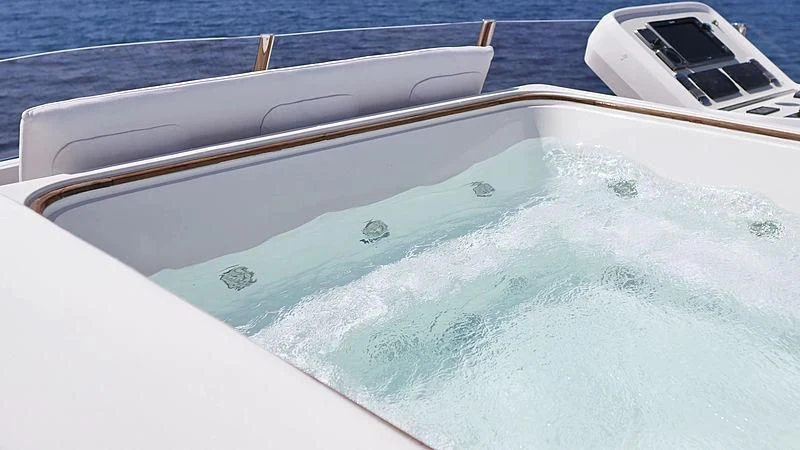 a boat in the water aboard THIRTY EIGHT Yacht for Sale