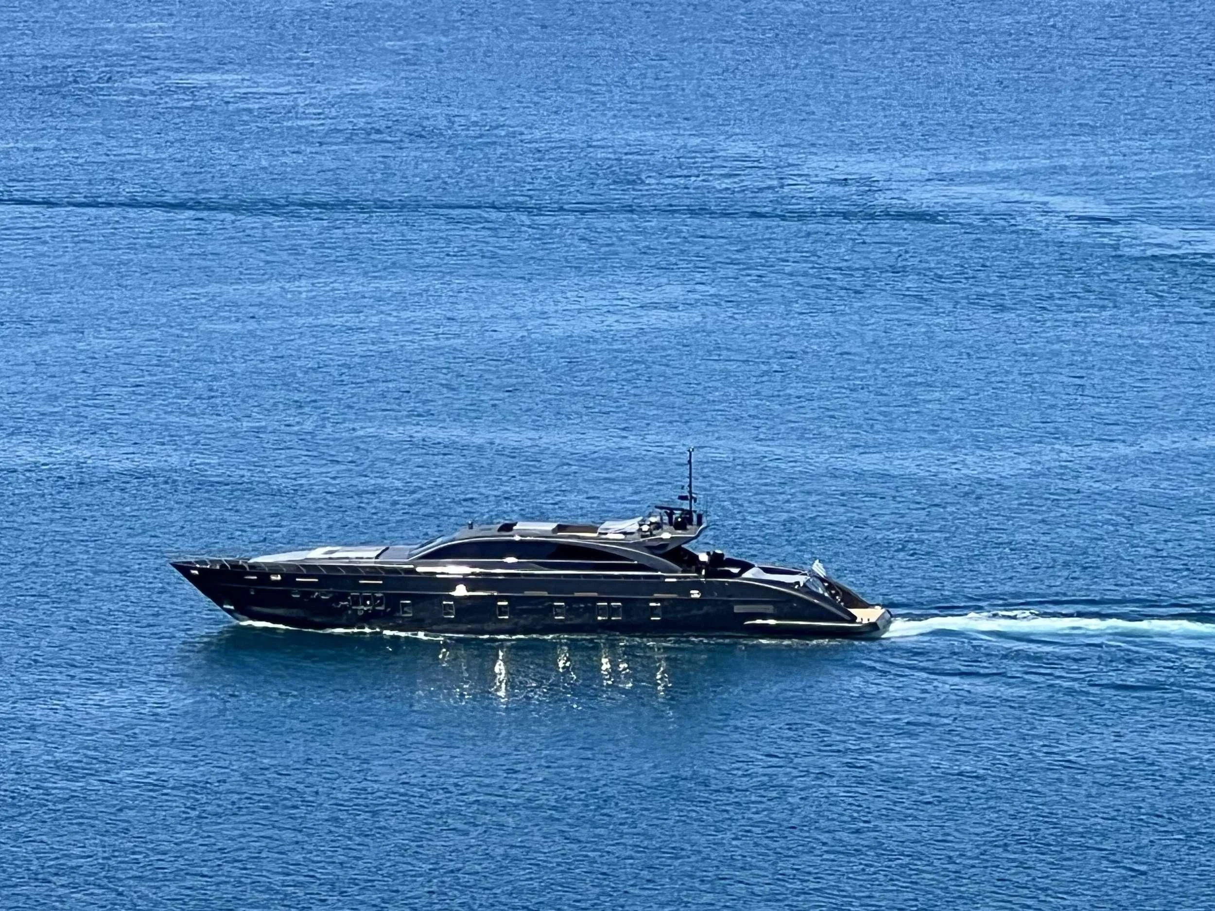 a boat in the water aboard EVA Yacht for Charter