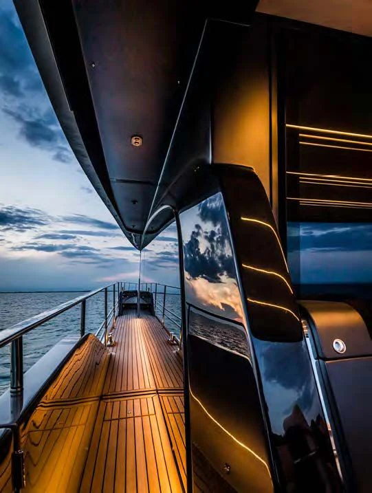 a boat on the water aboard SESSANTASETTE 67 Yacht for Sale