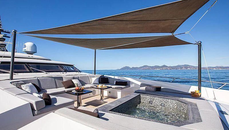 a boat on the water aboard GEMS 2 Yacht for Sale