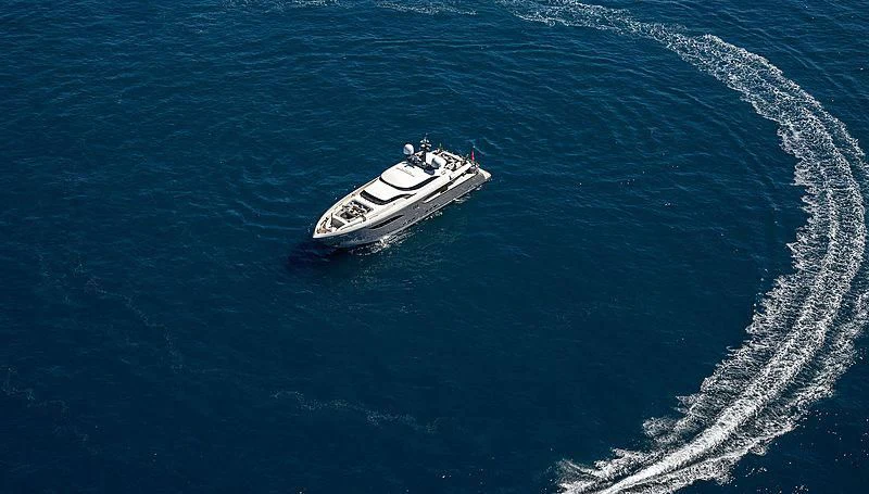 a boat in the water aboard GEMS 2 Yacht for Sale