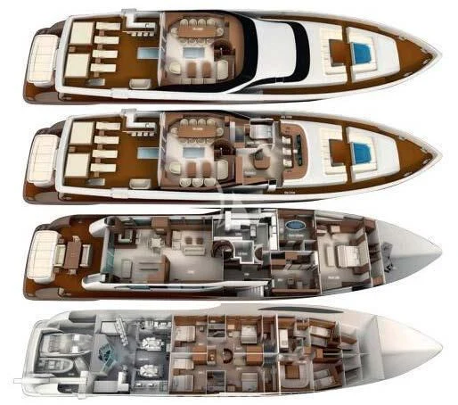 a close-up of a computer aboard GEMS 2 Yacht for Sale