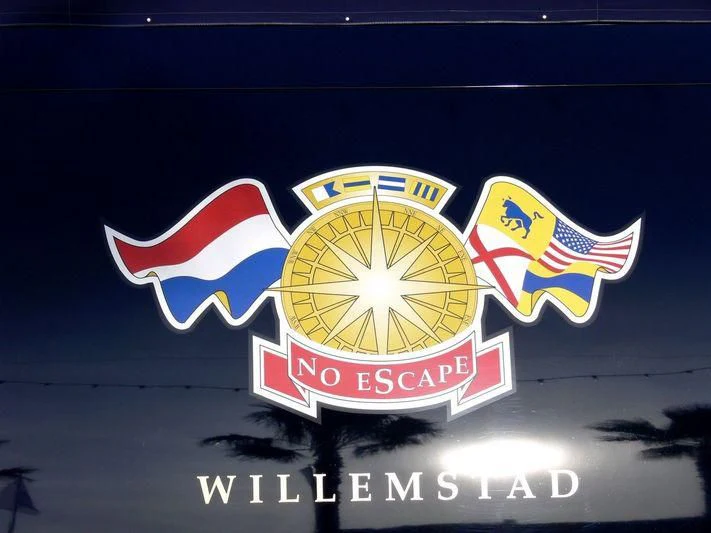 logo aboard YOU & ME Yacht for Sale