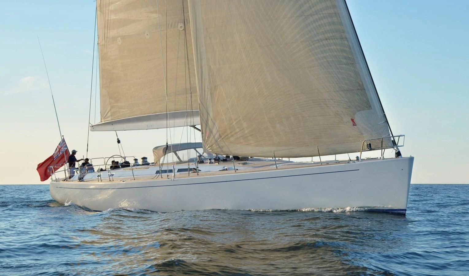 a sailboat on the water aboard KIWI Yacht for Sale