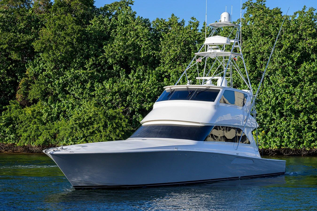 a boat on the water aboard KNOT RACING Yacht for Sale