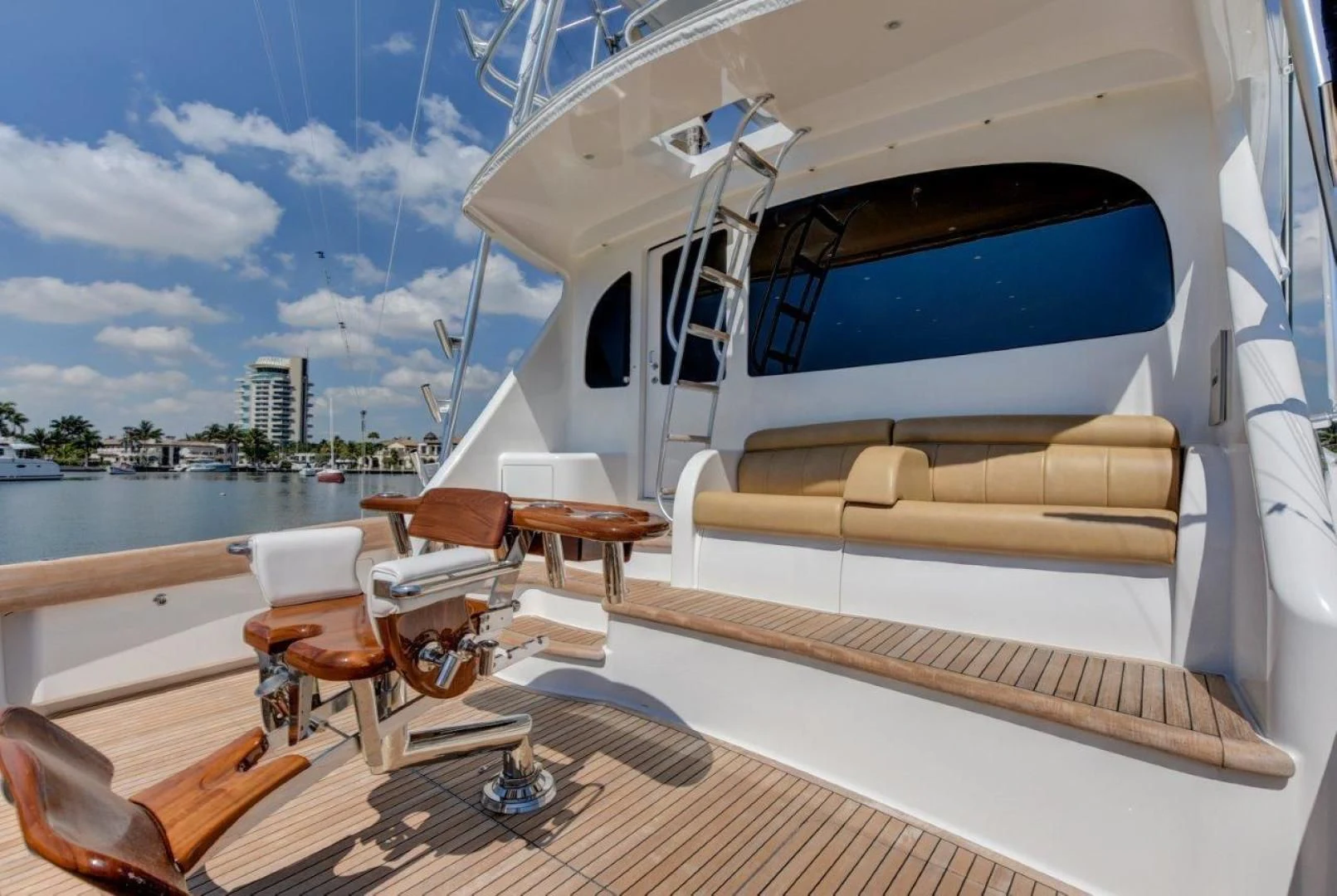 a boat on the water aboard KICK'N Yacht for Sale