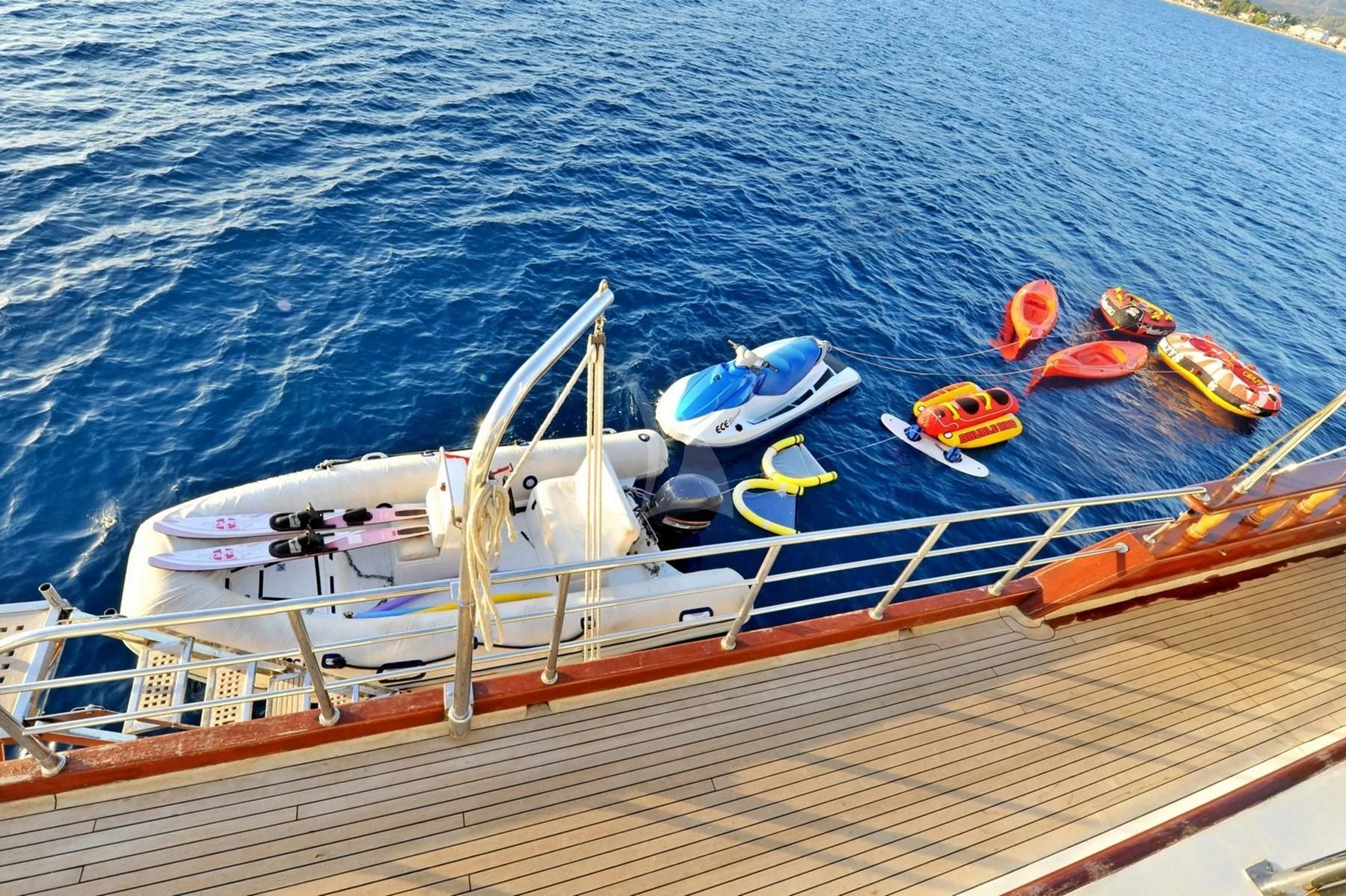 a boat on the water aboard BERRAK SU Yacht for Sale