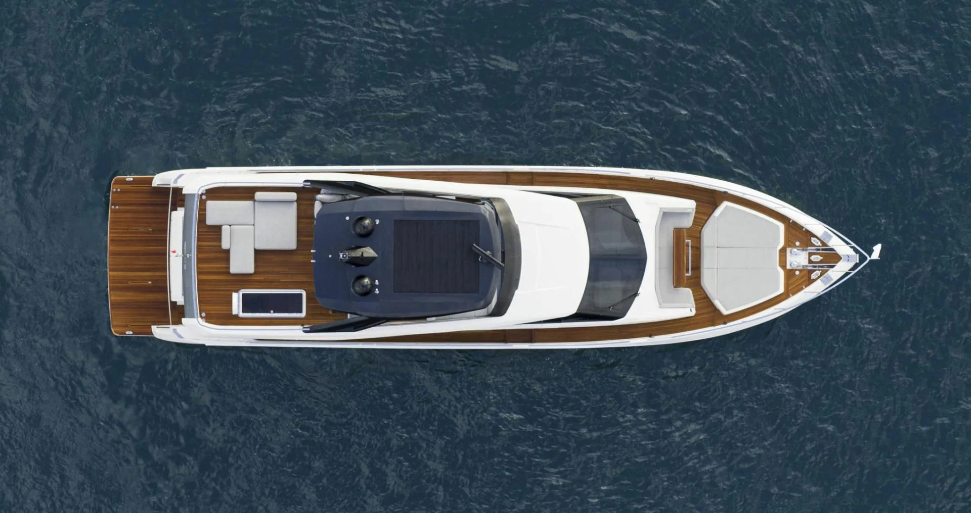 a white and black electronic device aboard ALVEARE Yacht for Sale
