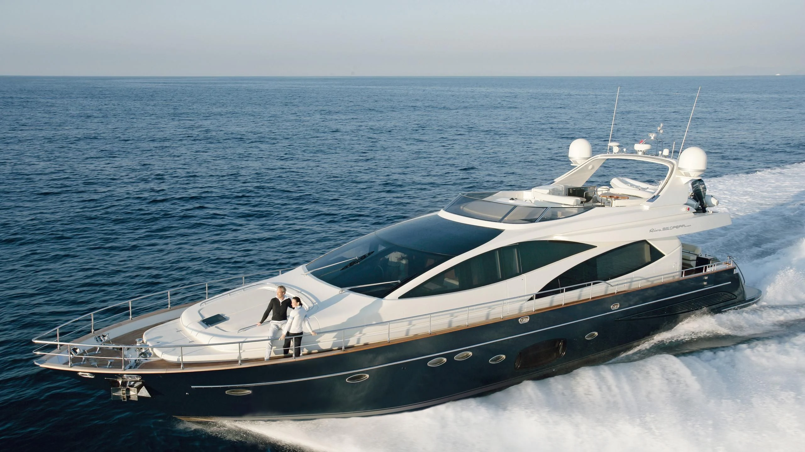 a boat on the water aboard WEDGE THREE Yacht for Sale
